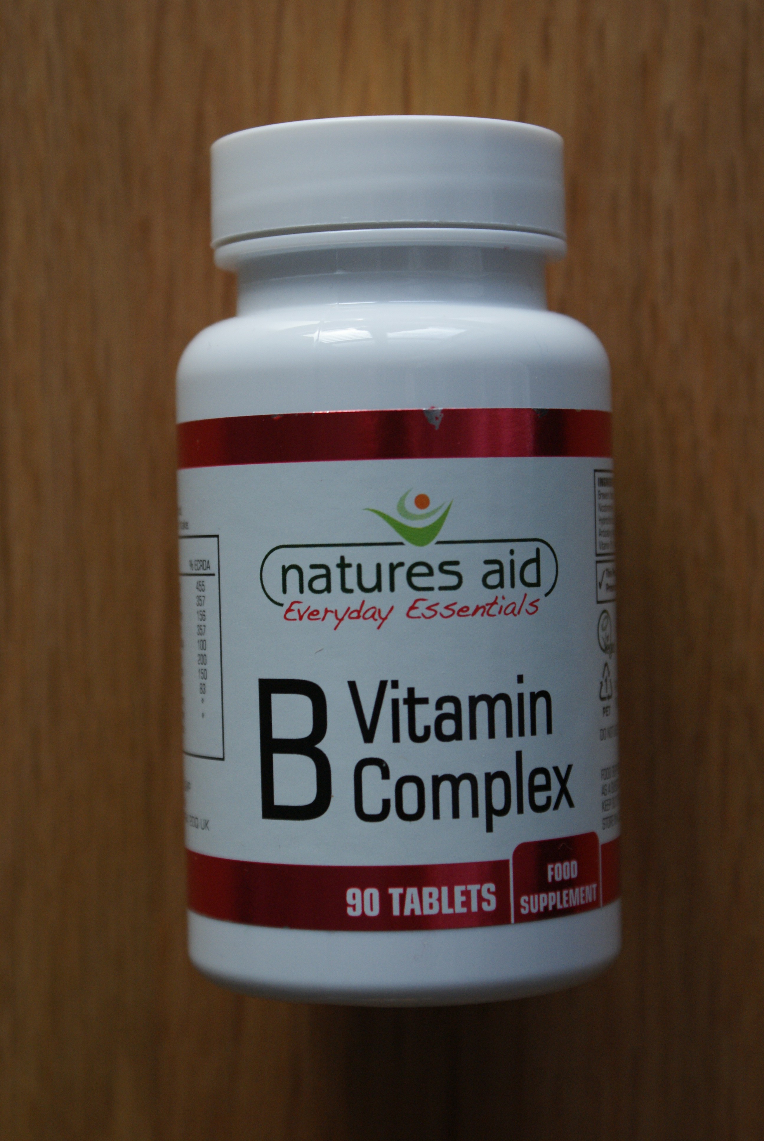 Natures Aid Vitamin B Complex 90 Tablets – Fine Fettle Foods